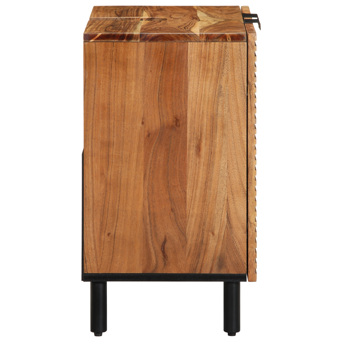 Baderomsskap 62x33x58 cm Solid Akasietre