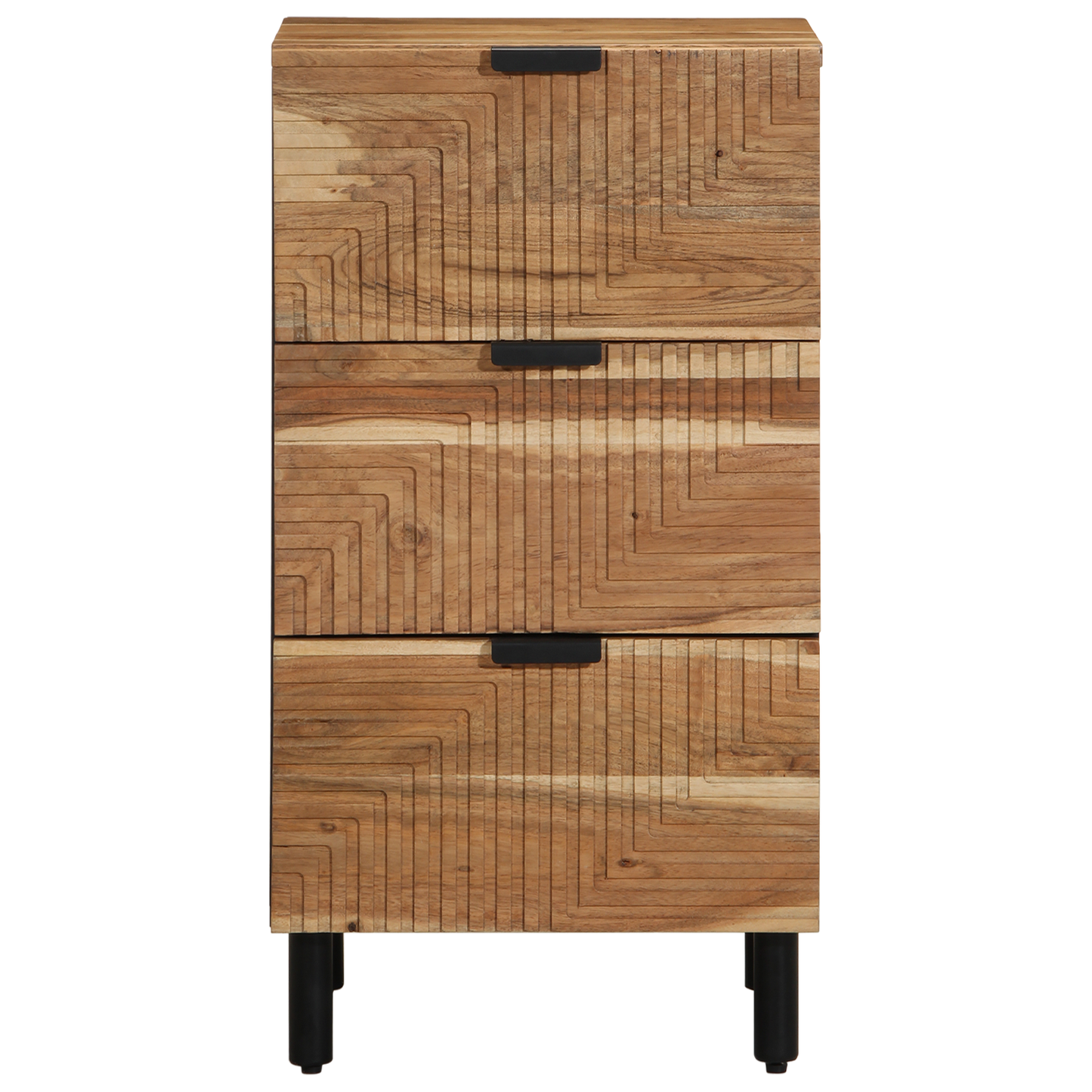 Kommode Tre 40x33x75 cm Massivt Akasietre