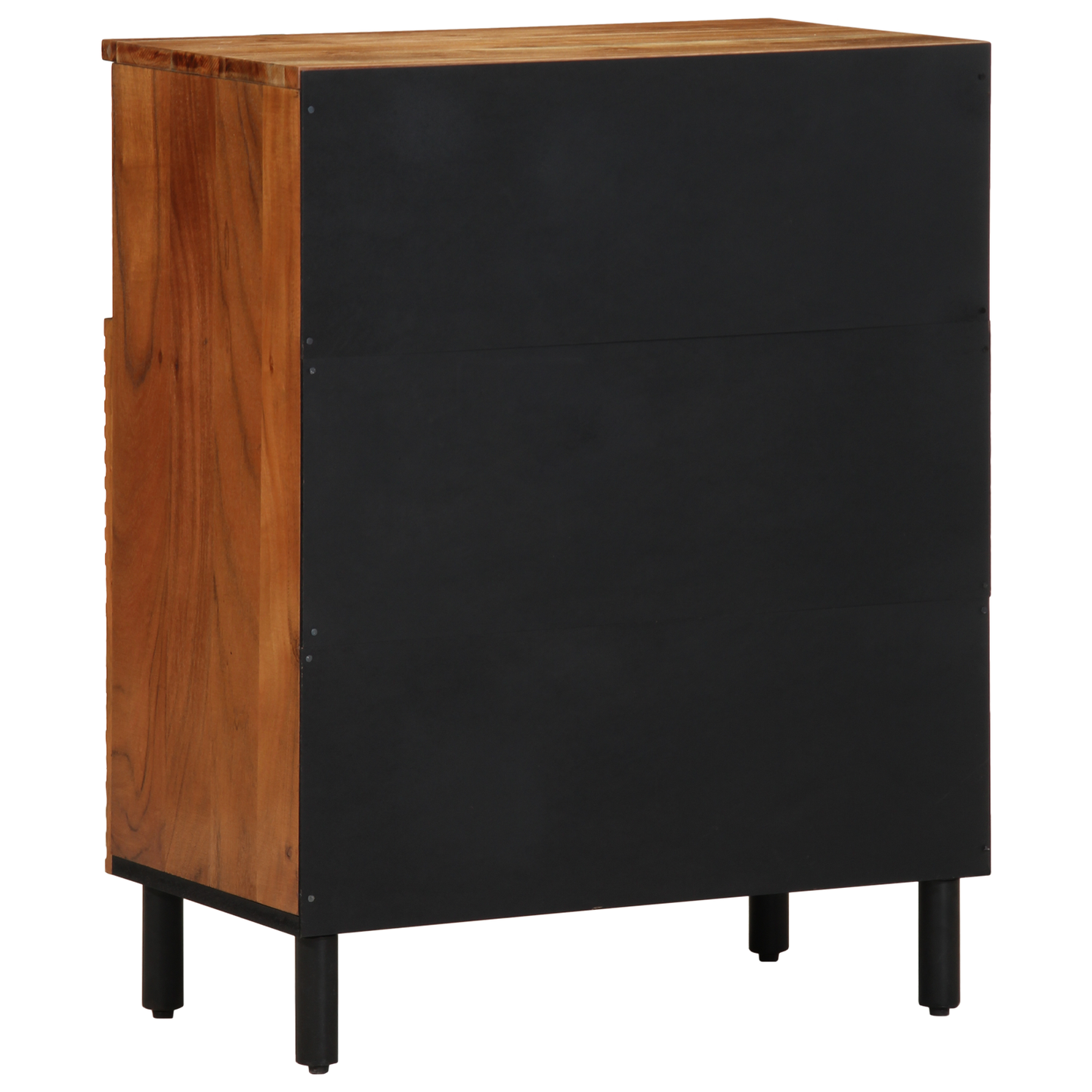 Skap Tre 60x33x75 cm Massivt Akasietre