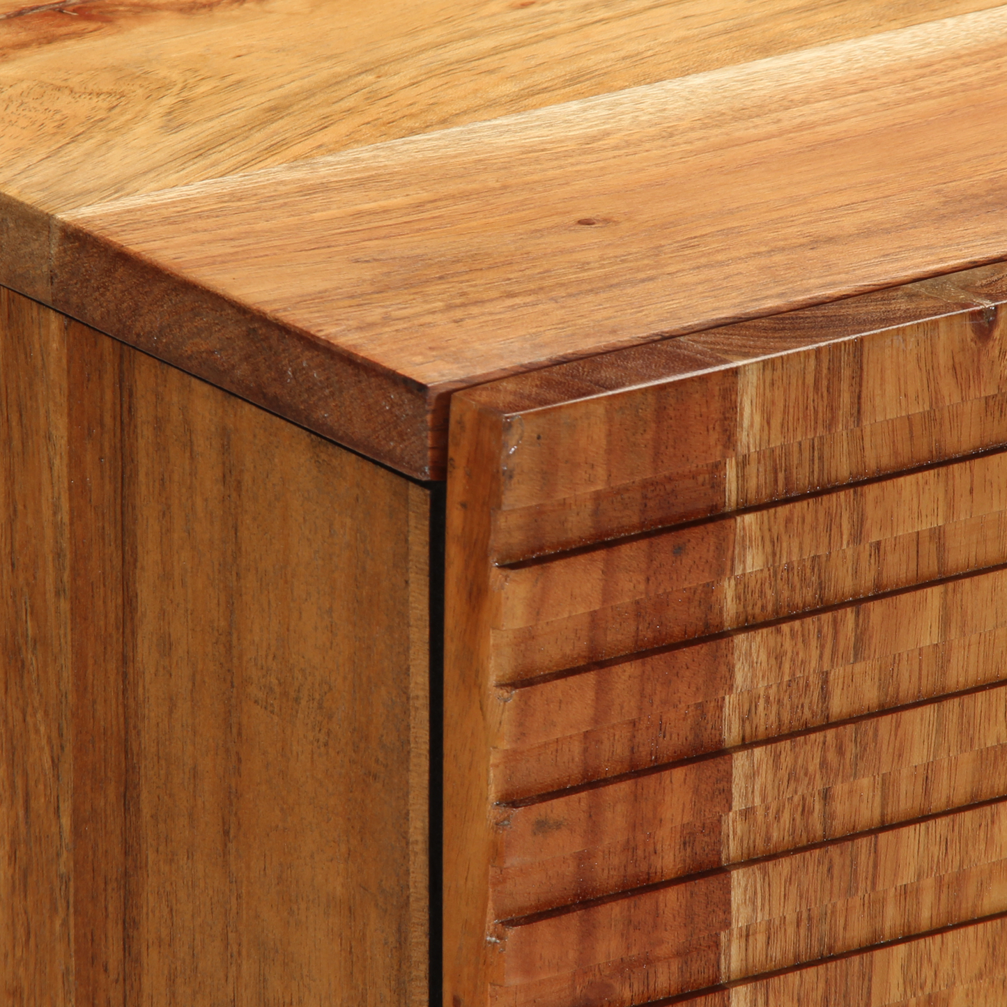 Skap Tre Sideboard 60x33x75 cm Massivt Akasietre