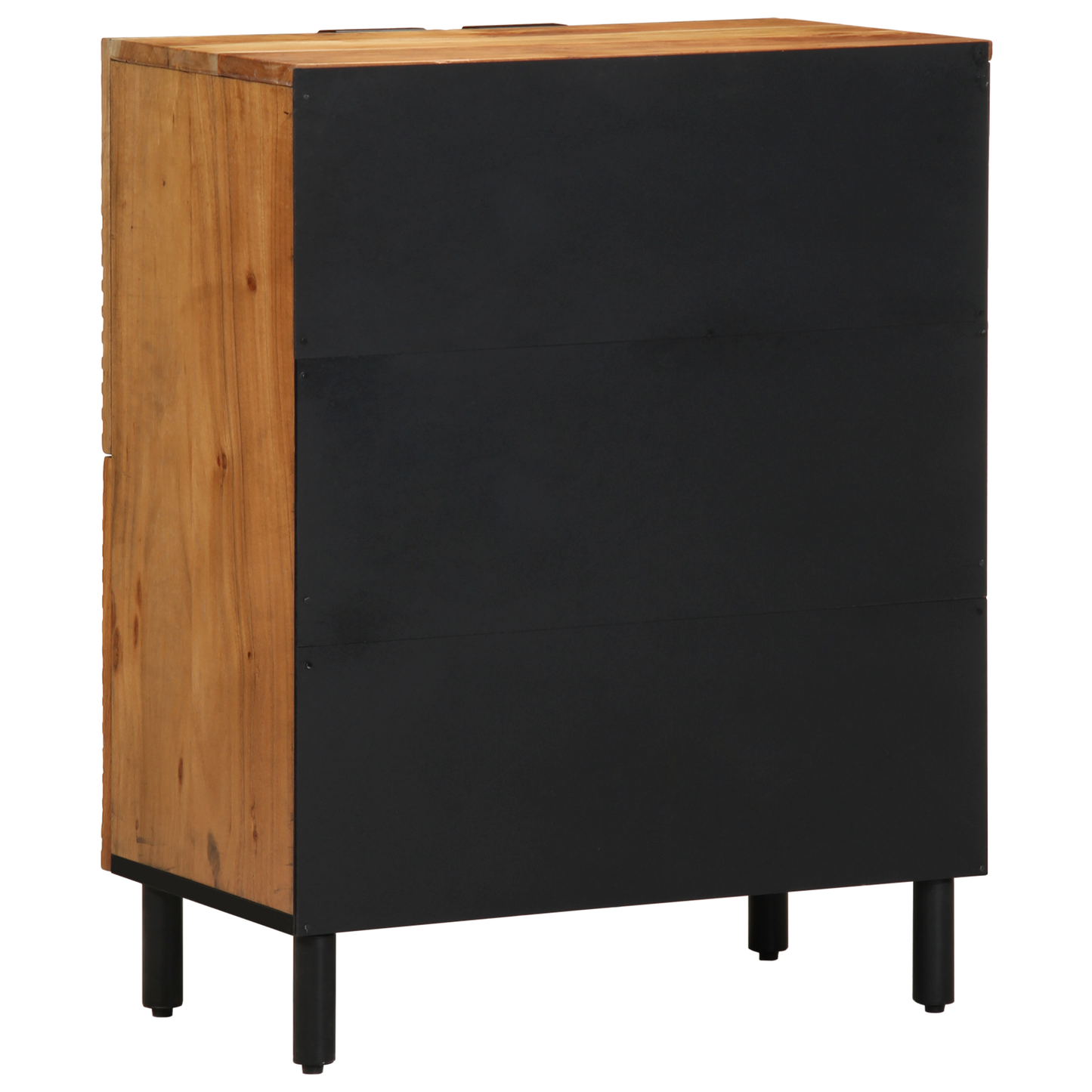 Skap Tre Sideboard 60x33x75 cm Massivt Akasietre