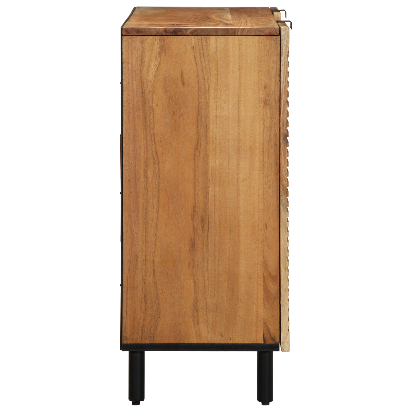 Skap Tre 90x33x75 cm Massivt Akasietre