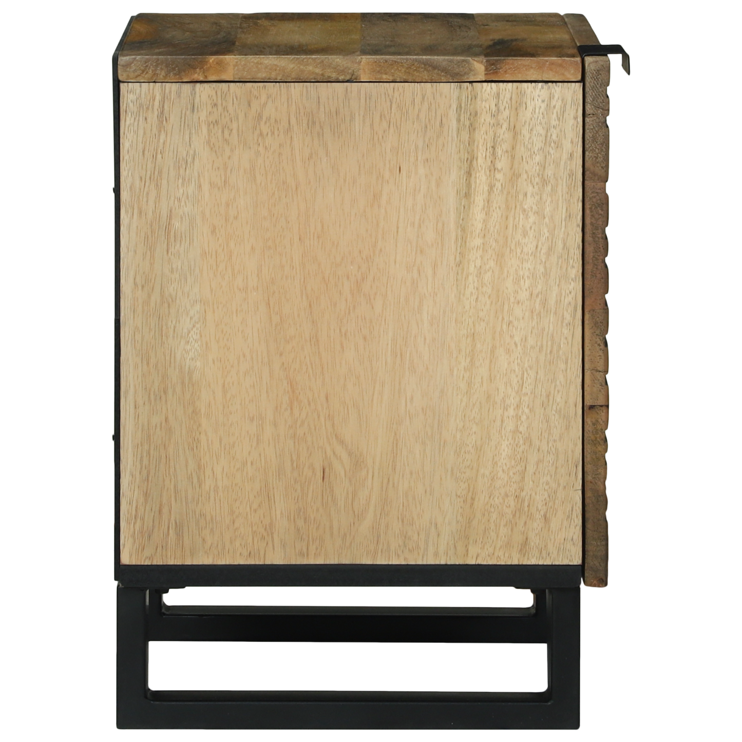 Nattbord Sengbord Brun og Svart 40 x 33.5 x 46 cm