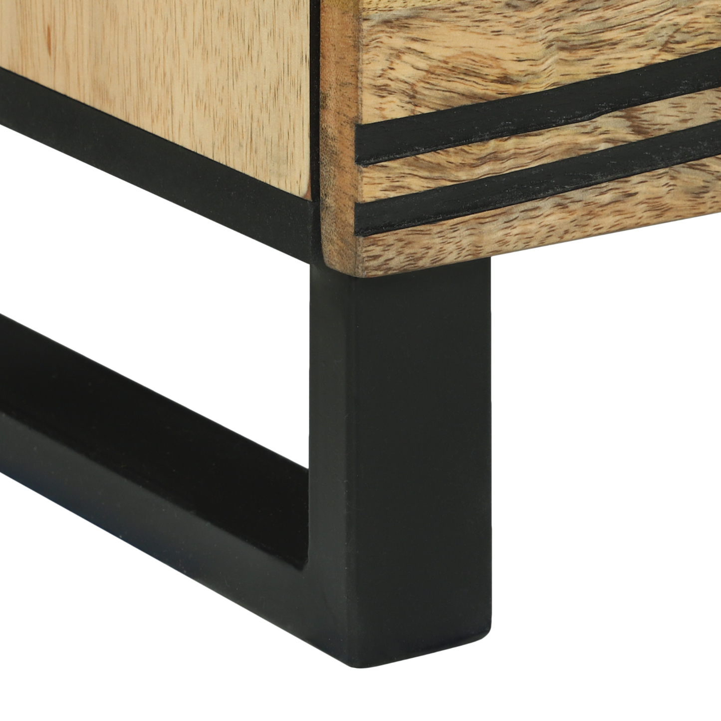 Nattbord Sengbord Tre 40x33.5x46 cm massivt mangotre og