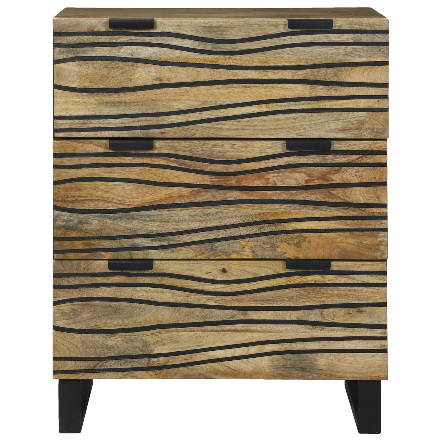 Skjenk Tre 60x33.5x75 cm Massivt Mangotre