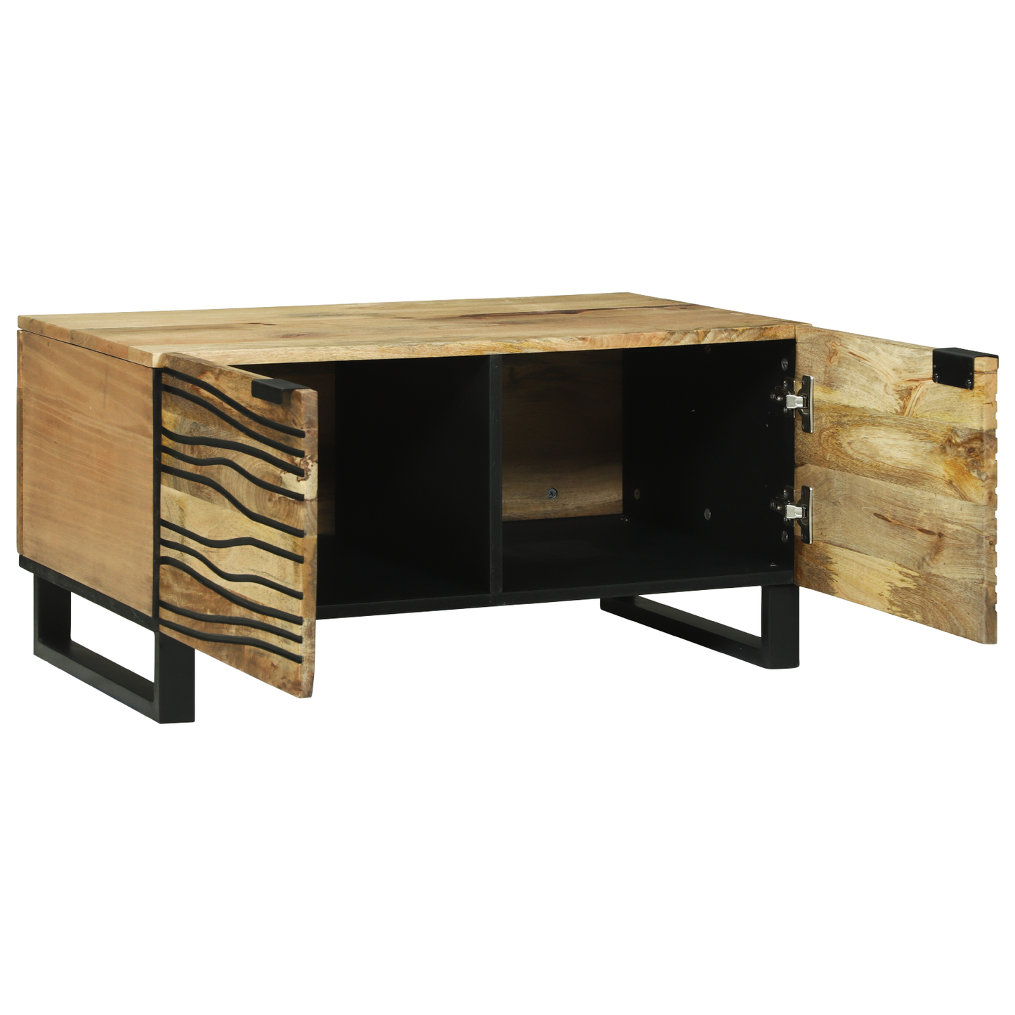 Salongbord Sofabord Tre 80x50x40 cm Massivt Tre mango