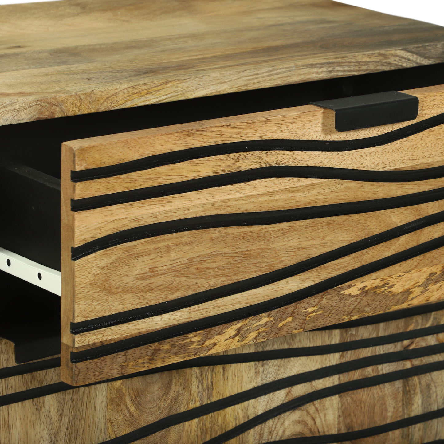 Nattbord Sengbord Tre 50x33x60 cm Massivt Mangotre