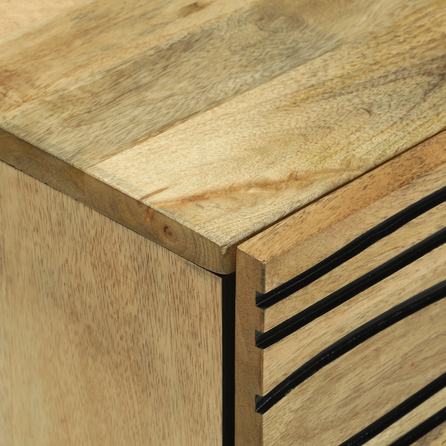 Nattbord Sengbord Tre 50x33x60 cm Heltre Mango