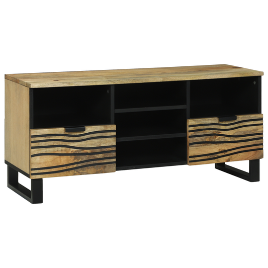 TV-Møbel Tre TV-skap 100x33.5x46 cm Solid mangotre