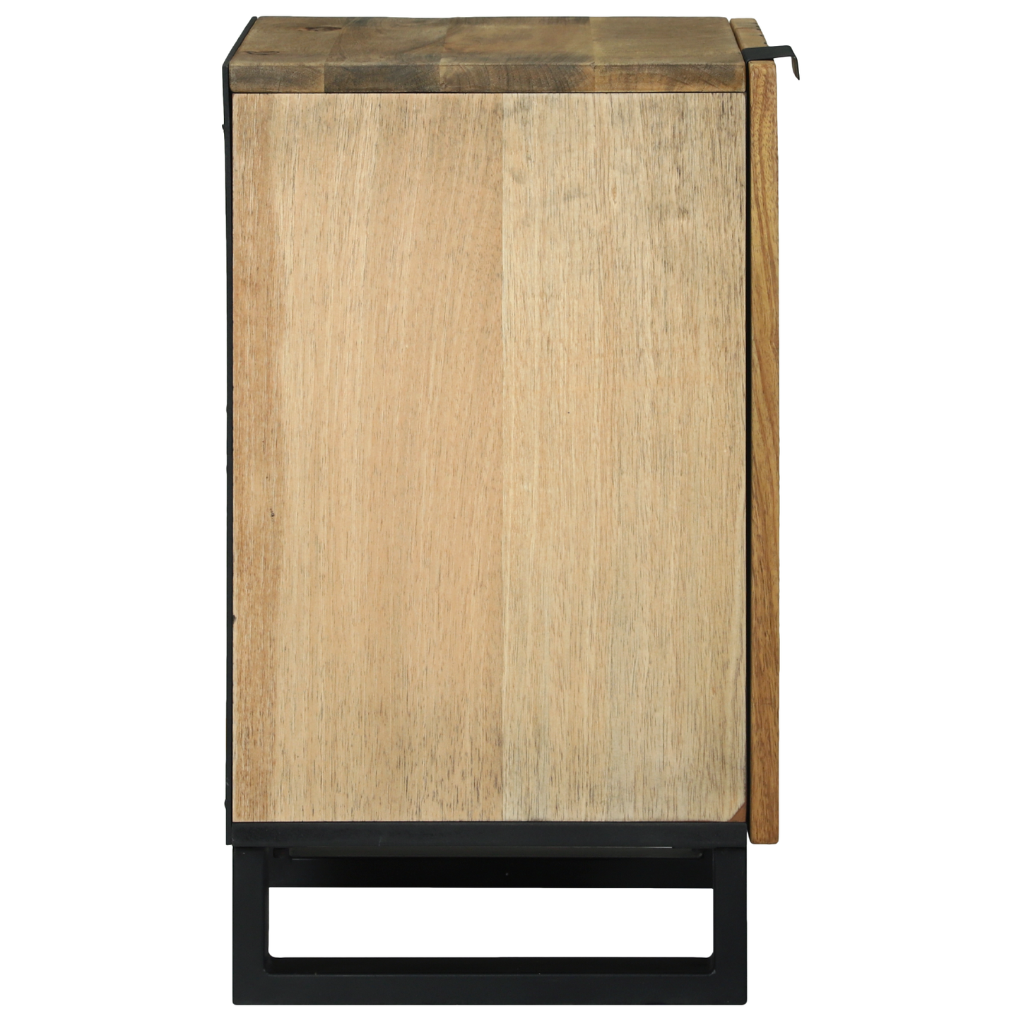 Baderomskap 38x33,5x58 cm i solid mangotre & konstruert tre