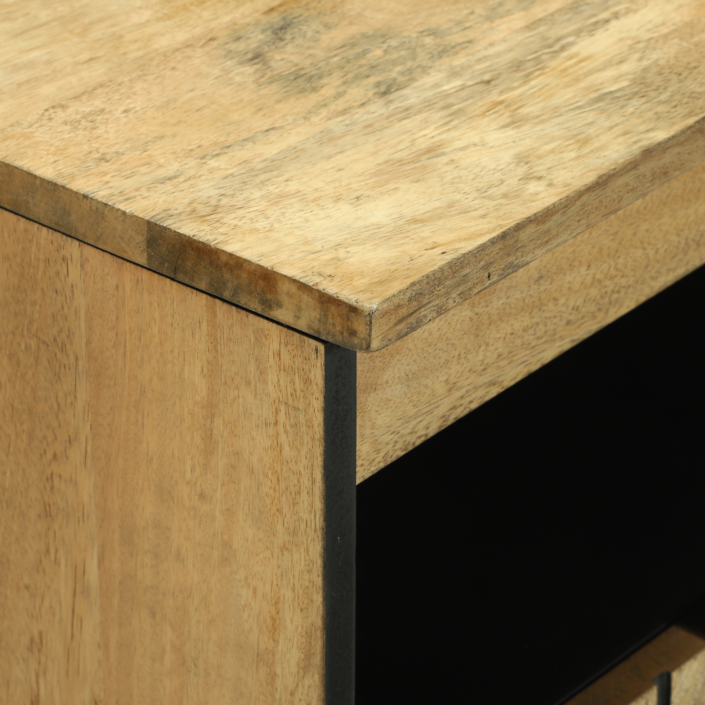 Skjenk Tre 60x33.5x75 cm Massivt Tre Mango