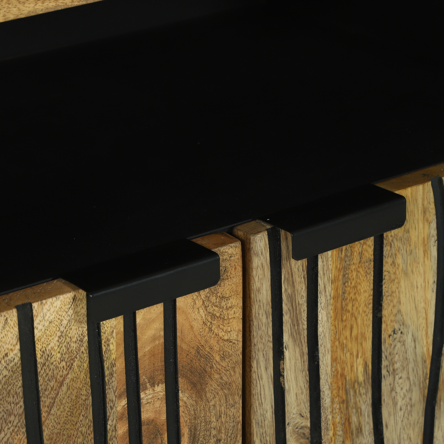 Skjenk Tre 60x33.5x75 cm Massivt Tre Mango