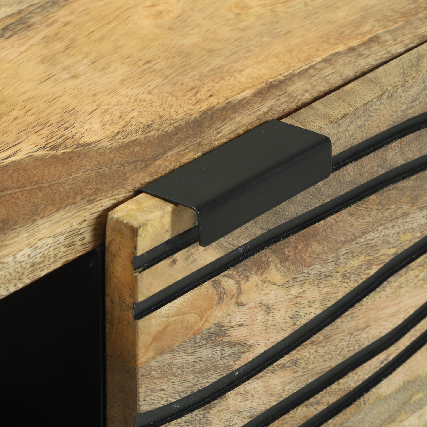 Skap Tre 80x33.5x75 cm Solid Tre Mango