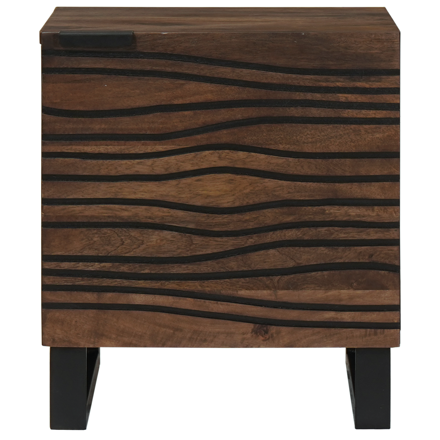 Nattbord Sengbord Tre 40x33,5x46 cm Solid Mango