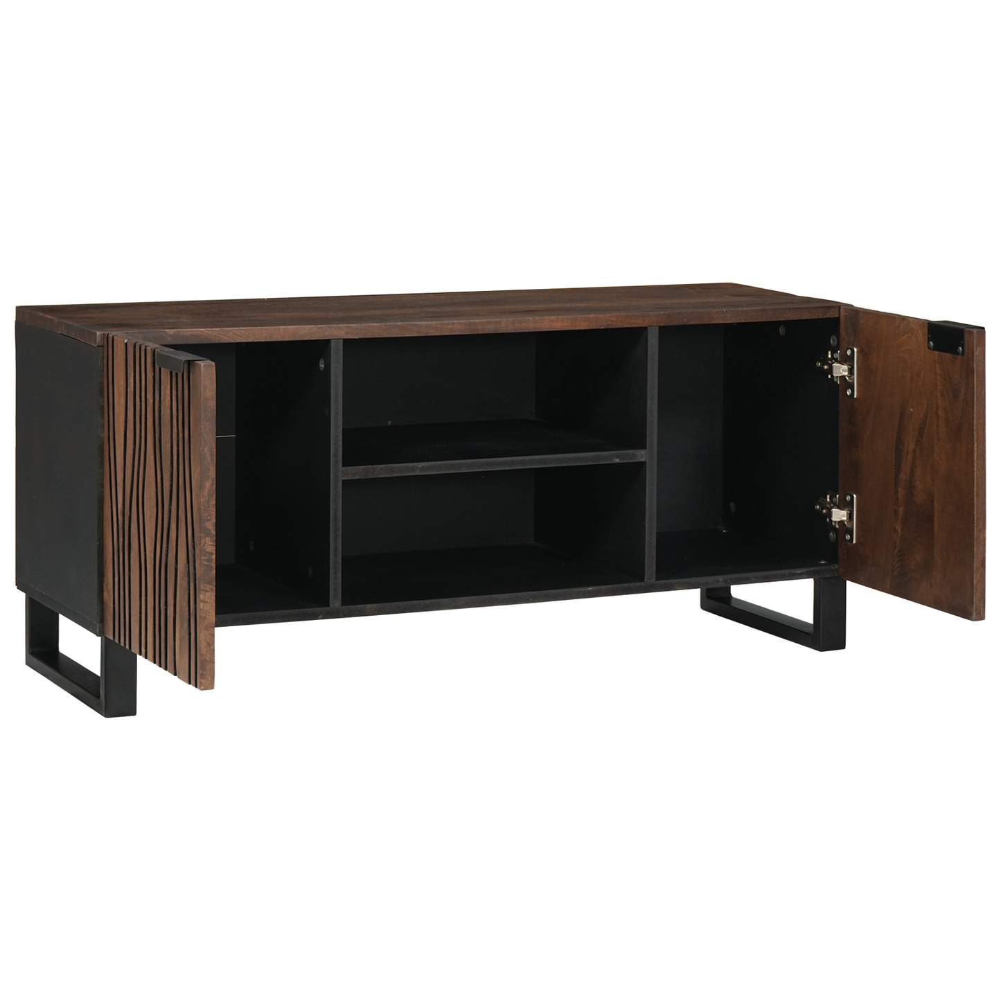 TV-Møbel Tre TV-skap 105x33.5x46 cm Massivt trefuru
