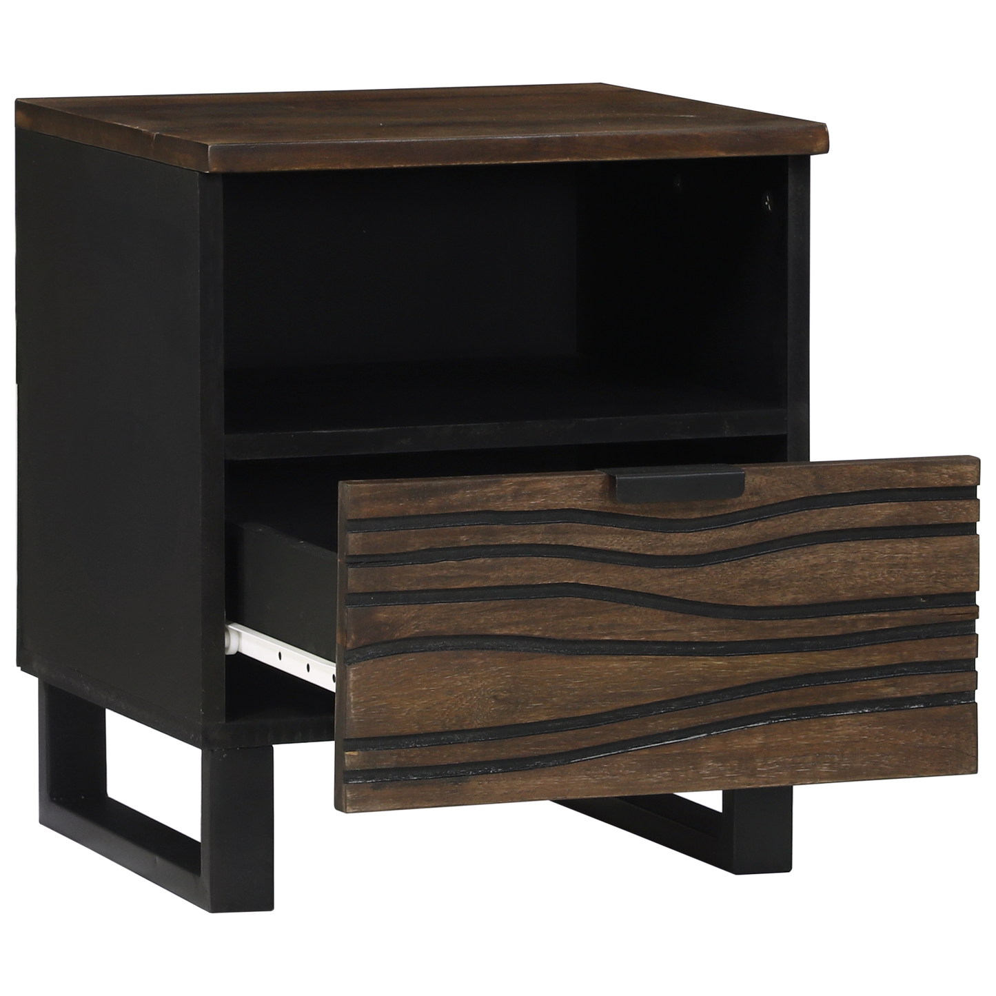 Nattbord Sengbord Tre 40x33x46 cm Massivt tre