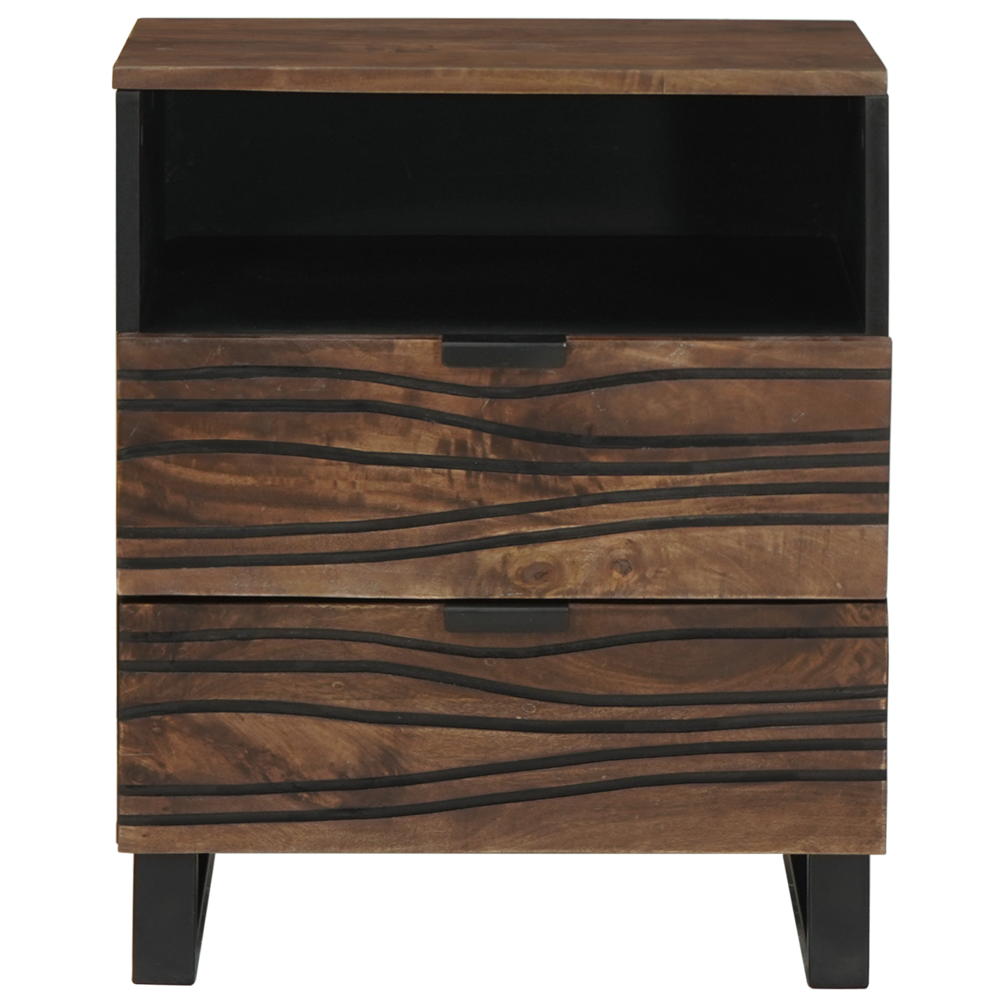 Nattbord Sengbord Tre 50x33x60 cm Solid Tre Mango