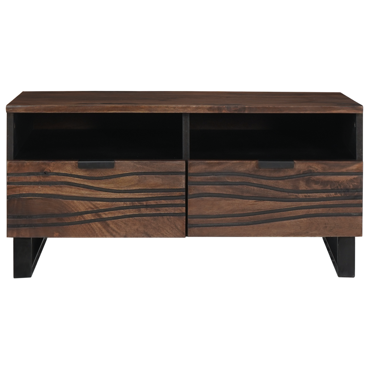 Salongbord Sofabord Tre 80x54x40 cm Solid Mango Wood