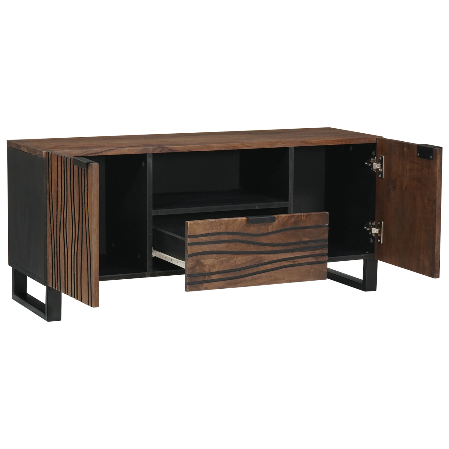 TV-Møbel Tre TV-skap 105x33.5x46 cm Solid mangotre