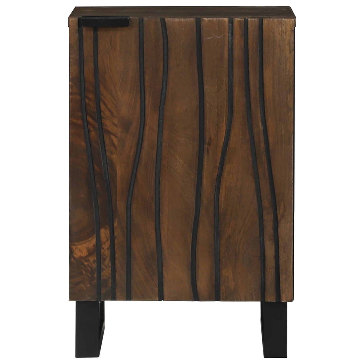 Baderomsskap 38x33,5x58 cm i solid mangotre