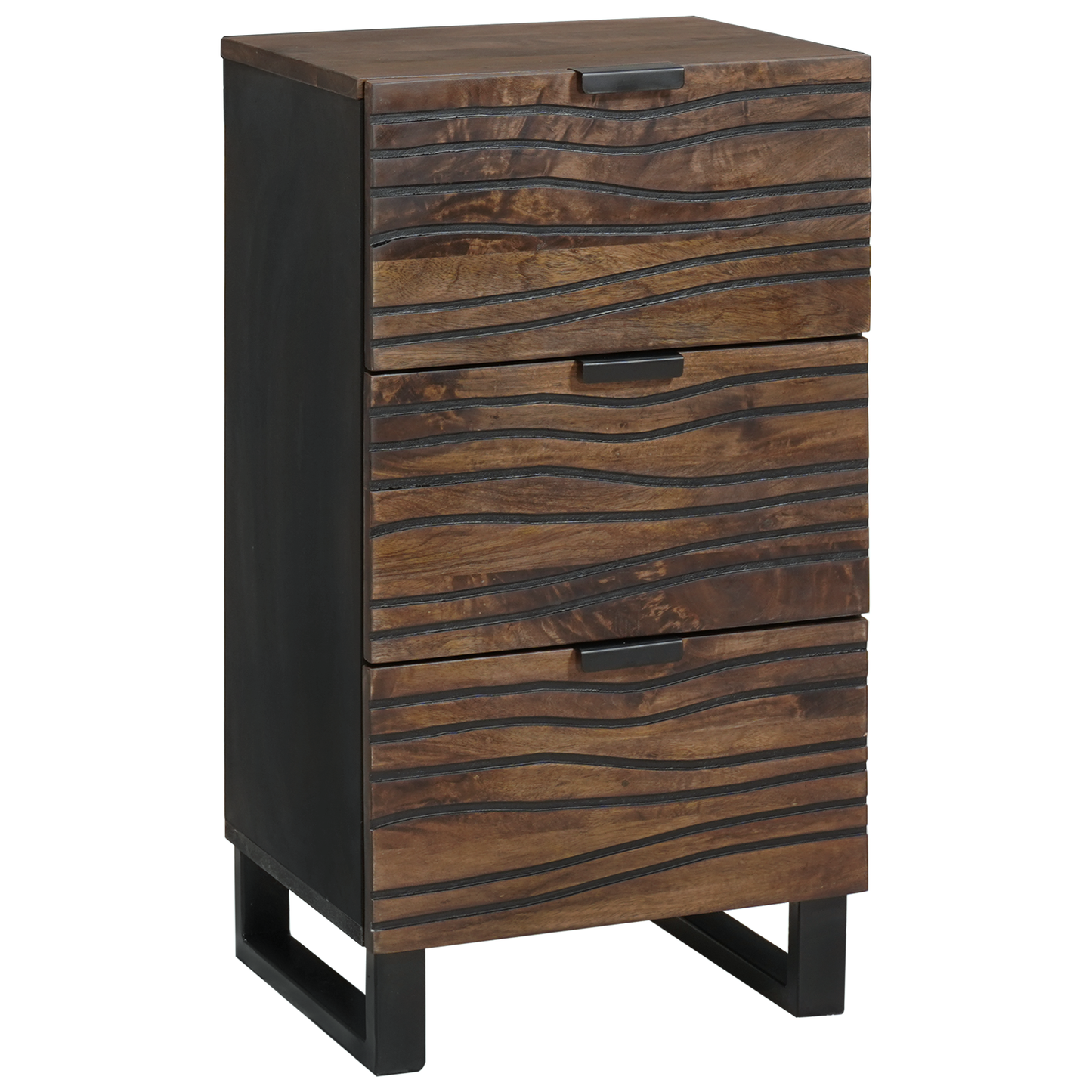 Sidebord Tre 40x33,5x75 cm solid mango-tre