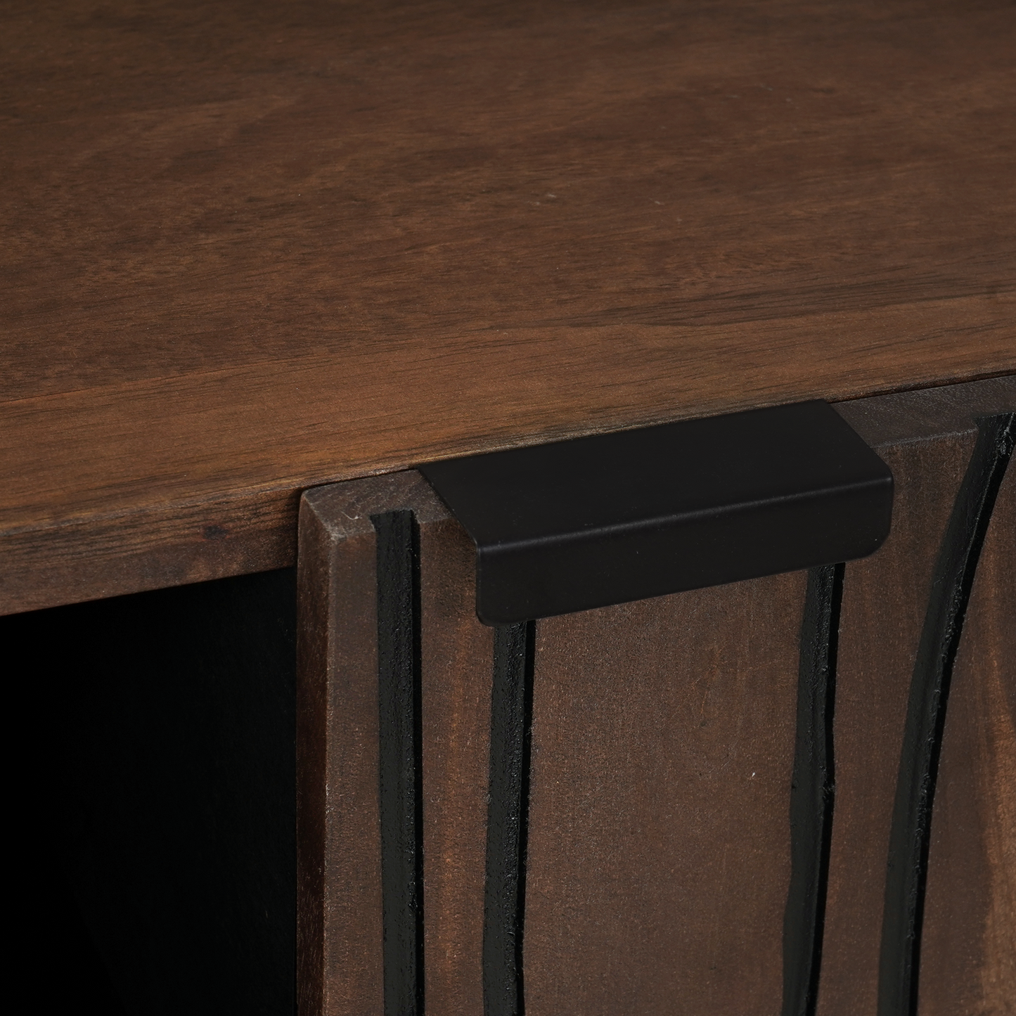 Skjenk Tre 90x33.5x75 cm Massivt Tre Mango
