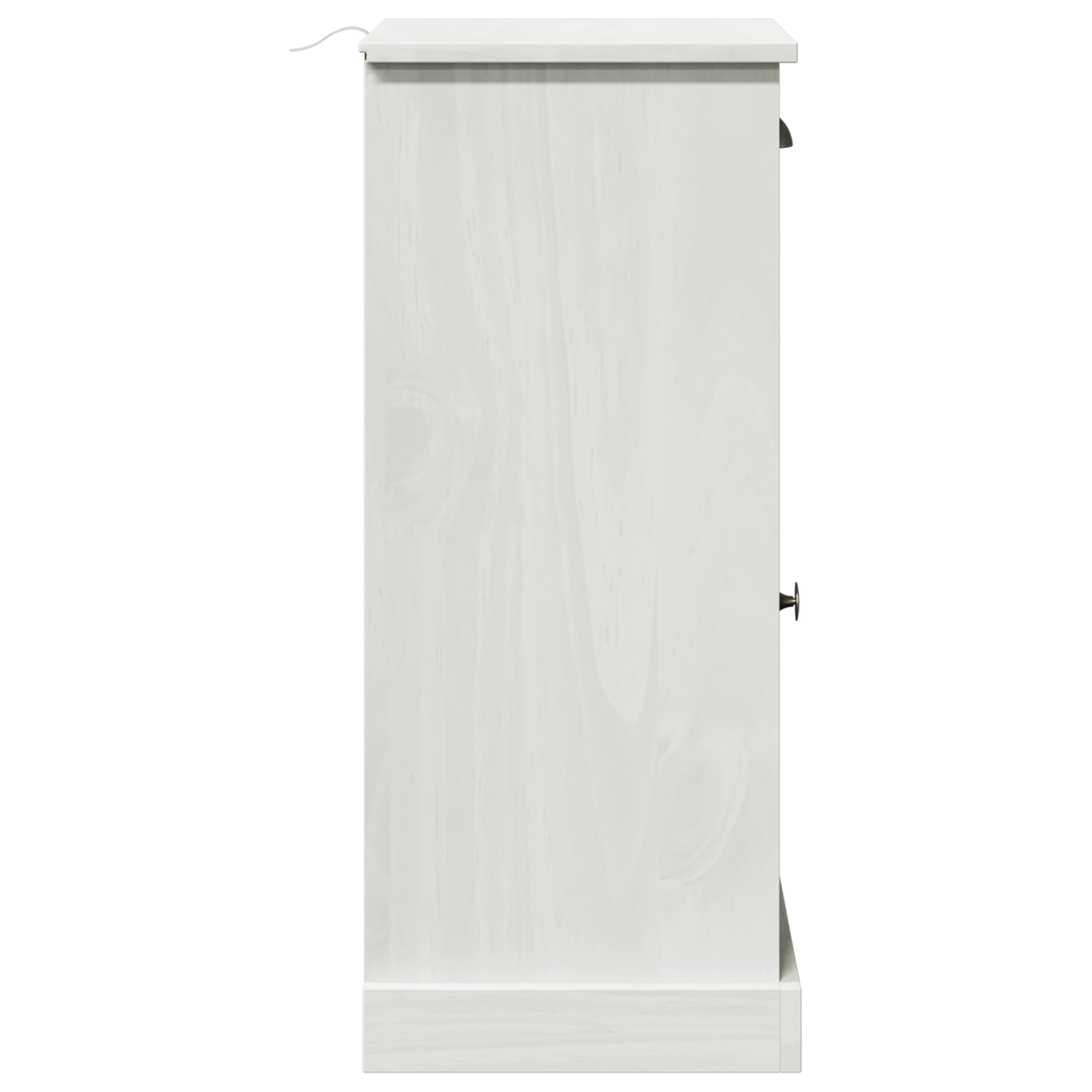 Baderomsskap "VIGO" med skuff 37x34x80 cm Massivt Furutre
