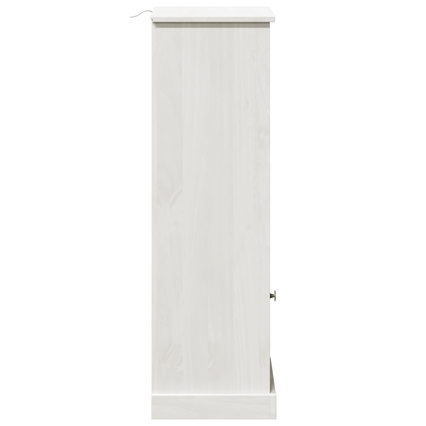 Baderomsskap med lagring Hvit 37 x 34 x 110 cm Heltre furu