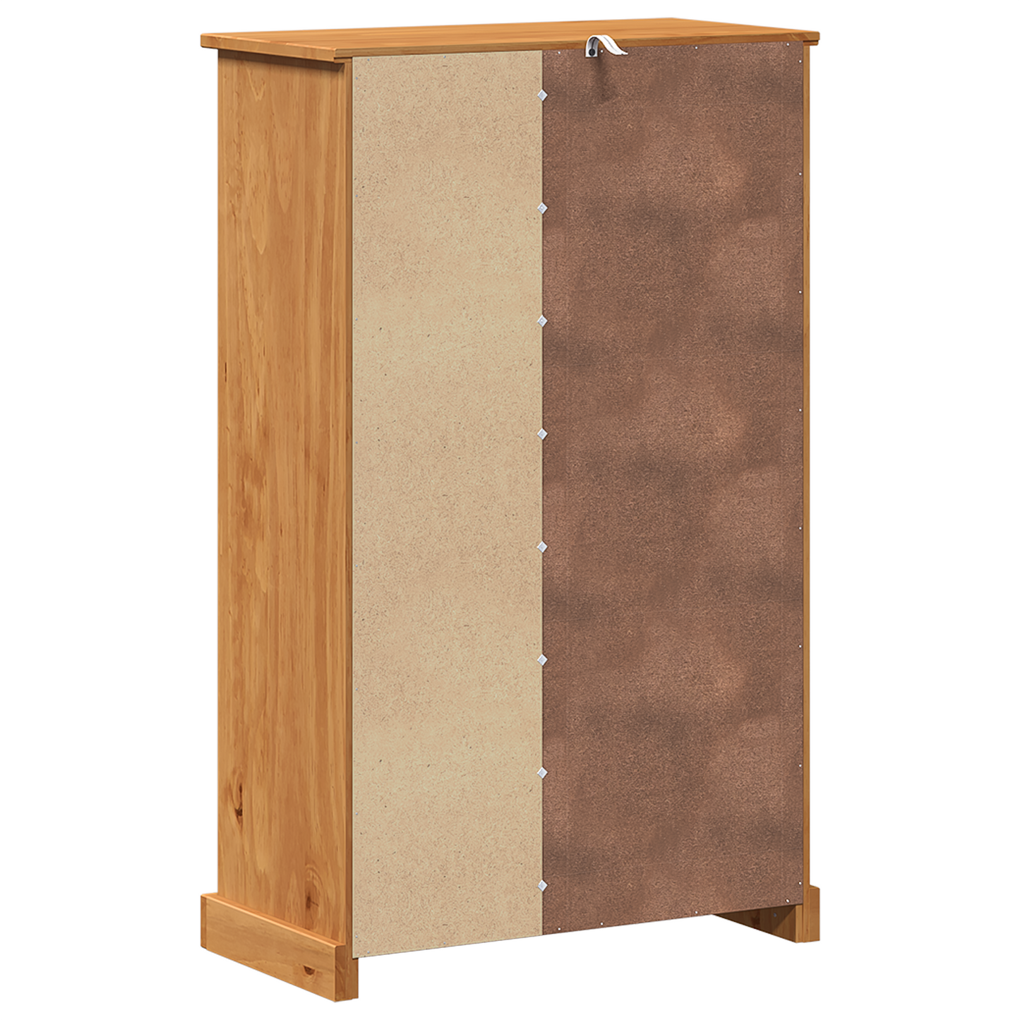 Baderomsskap honningbrun 68 x 34 x 110 cm Heltre furu
