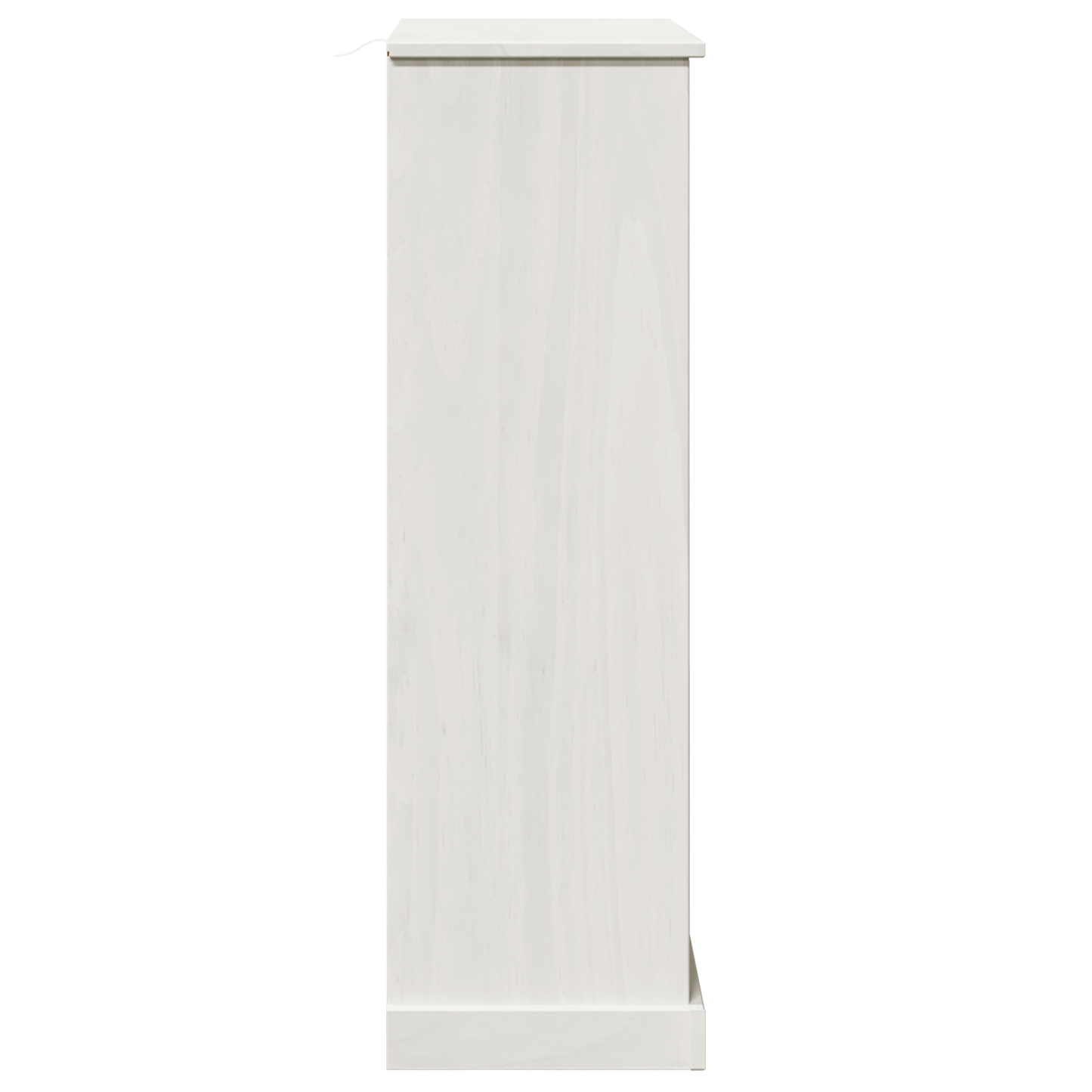 Baderomsskap med lagring Hvit 68 x 34 x 110 cm Heltre furu