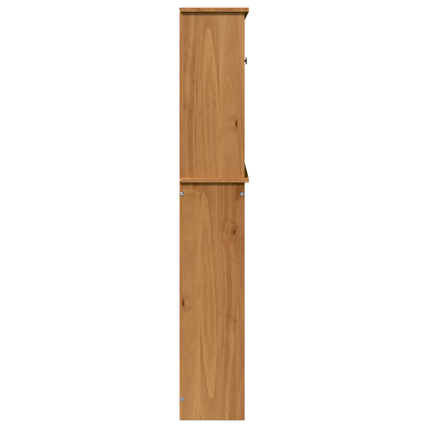 Baderomsskap honningbrun 72,5 x 27 x 161 cm Heltre furu