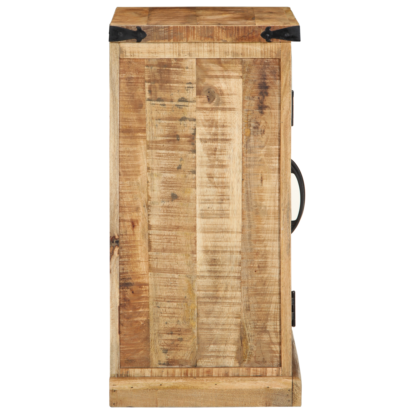 Skap Tre 55x35x70 cm Massivt Tre Grov Mango