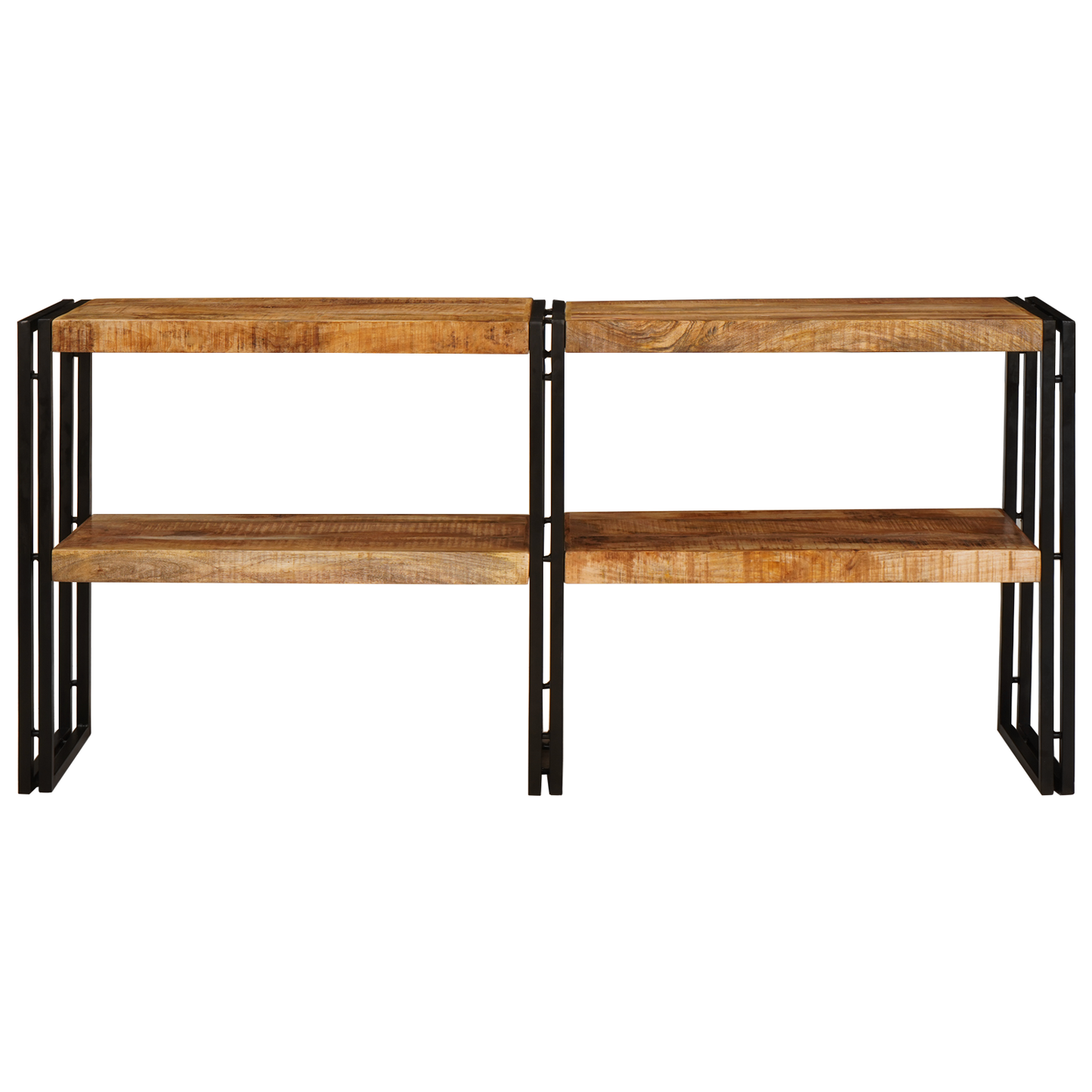 Avlastningsbord konsollbord Tre 160x33x75 cm Solid Ruft Tre Mango