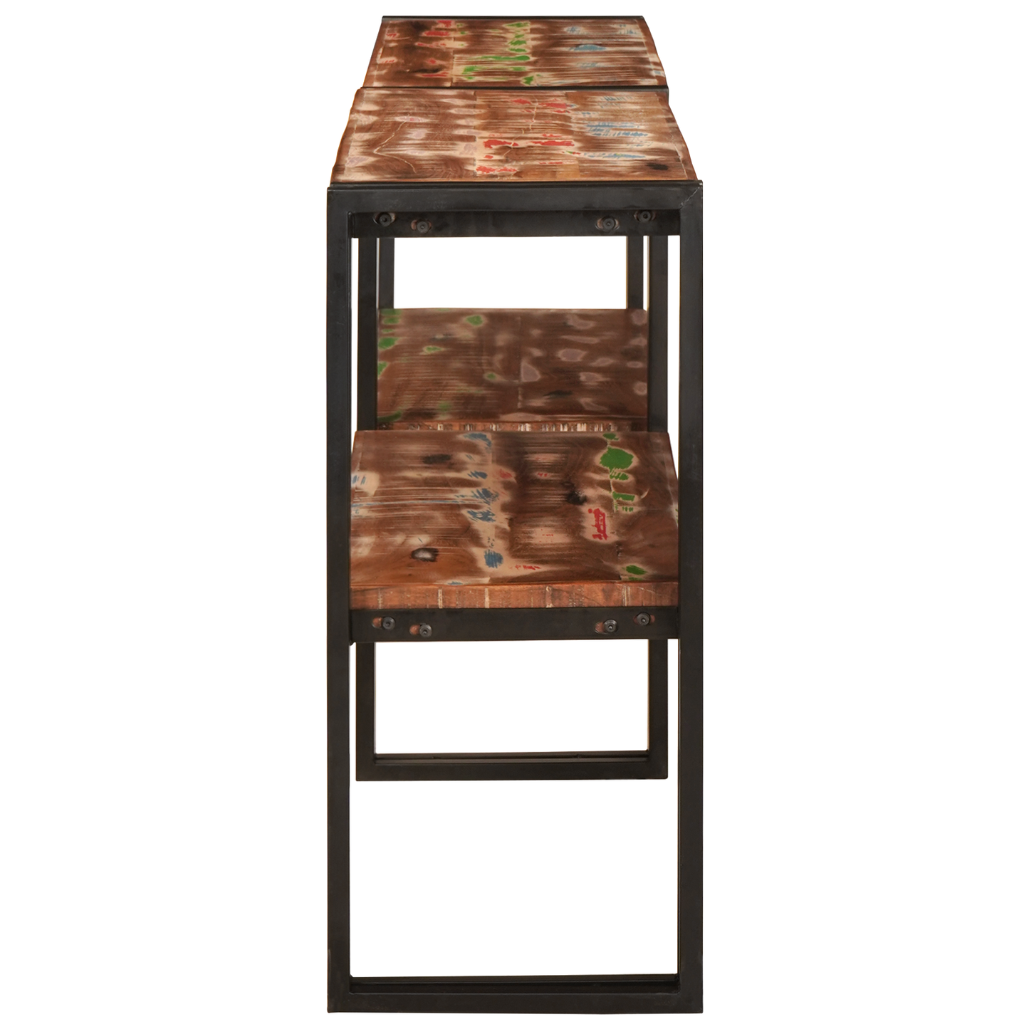 Avlastningsbord konsollbord Tre 160x33x75 cm Solid Tre Gjenvunnet