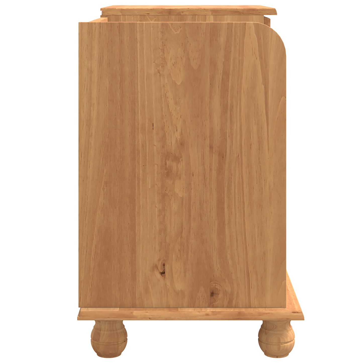 Sittebenk Entré Lagringsbenk "ASKIM" Honningbrun 100x39x62 cm Solid Tre Furu