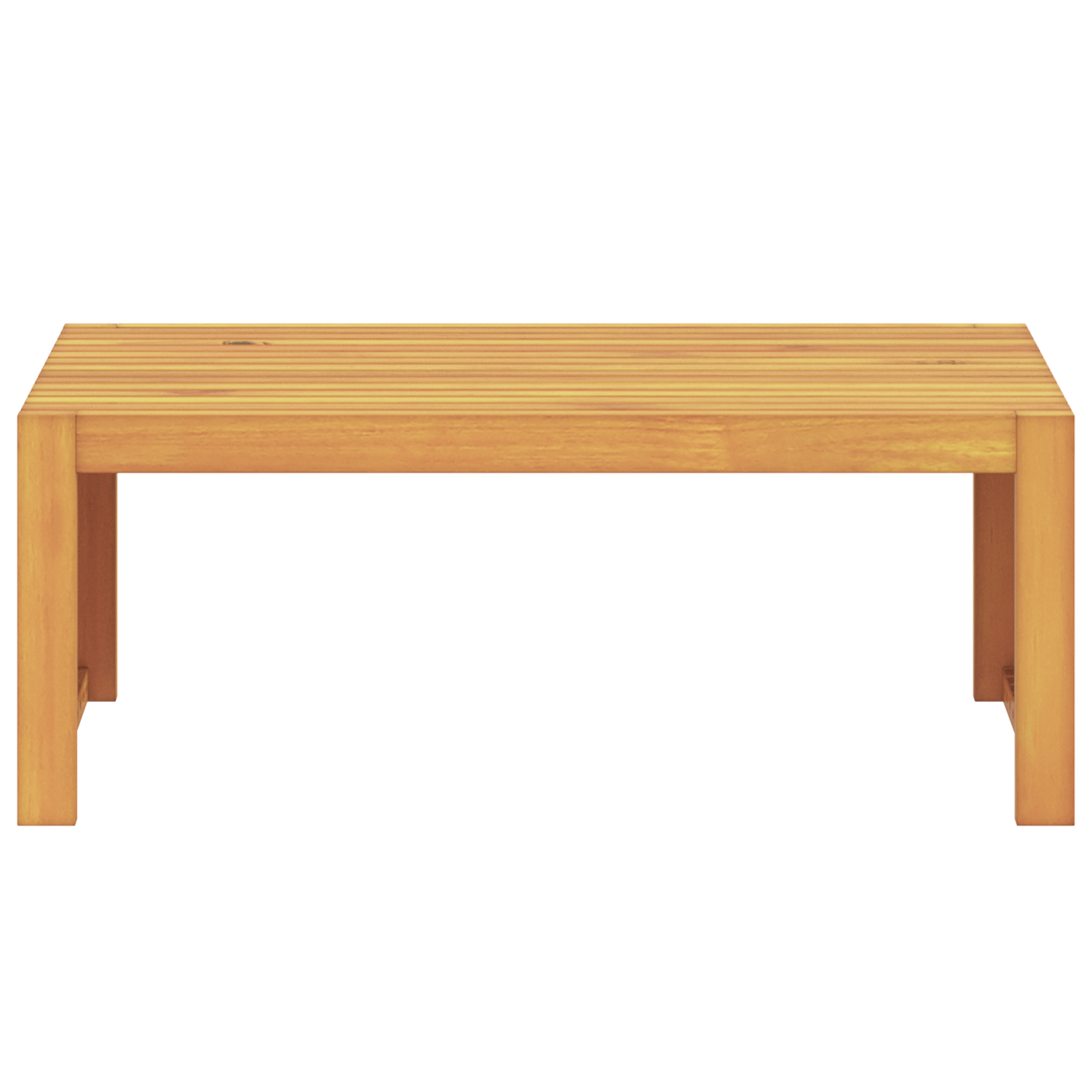Salongbord Sofabord Tre 90x45x35 cm Massivt Tre Akasie