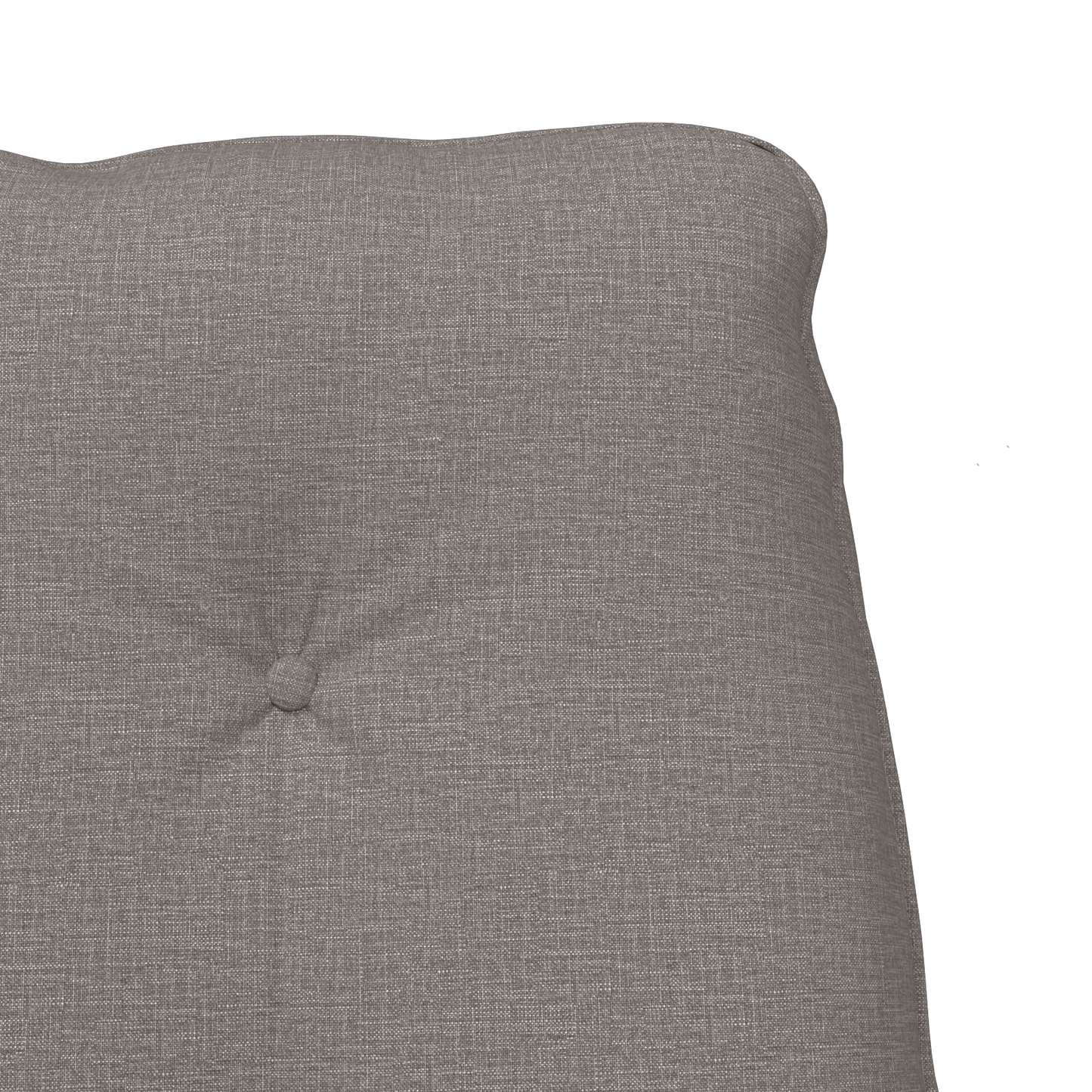 Avslappende stol Taupe Stoff