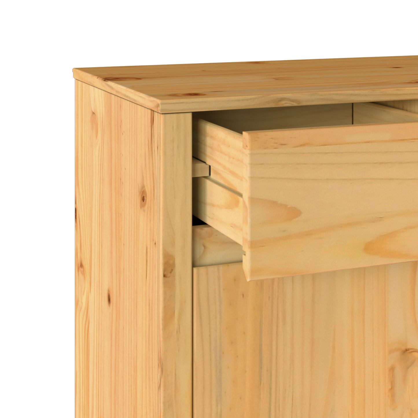 Skjenk Tre "DRAMMEN" 79x43x75,5 cm Solid Tre Furu