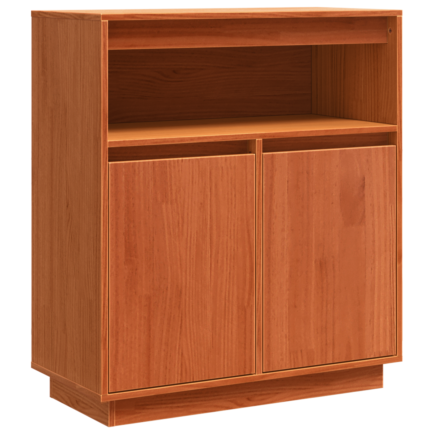 Skjenk Brun Voksbrun 70 x 34 x 80 cm Heltre furu