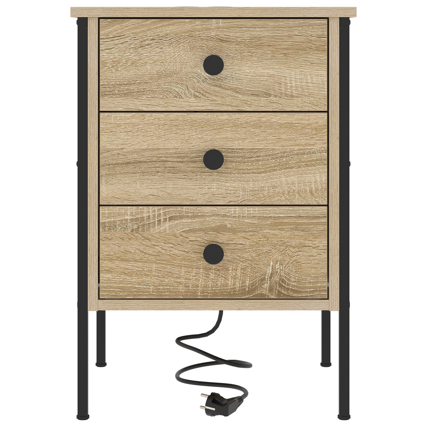 Nattbord Sengbord Sonoma Eik 42 x 41 x 61 cm