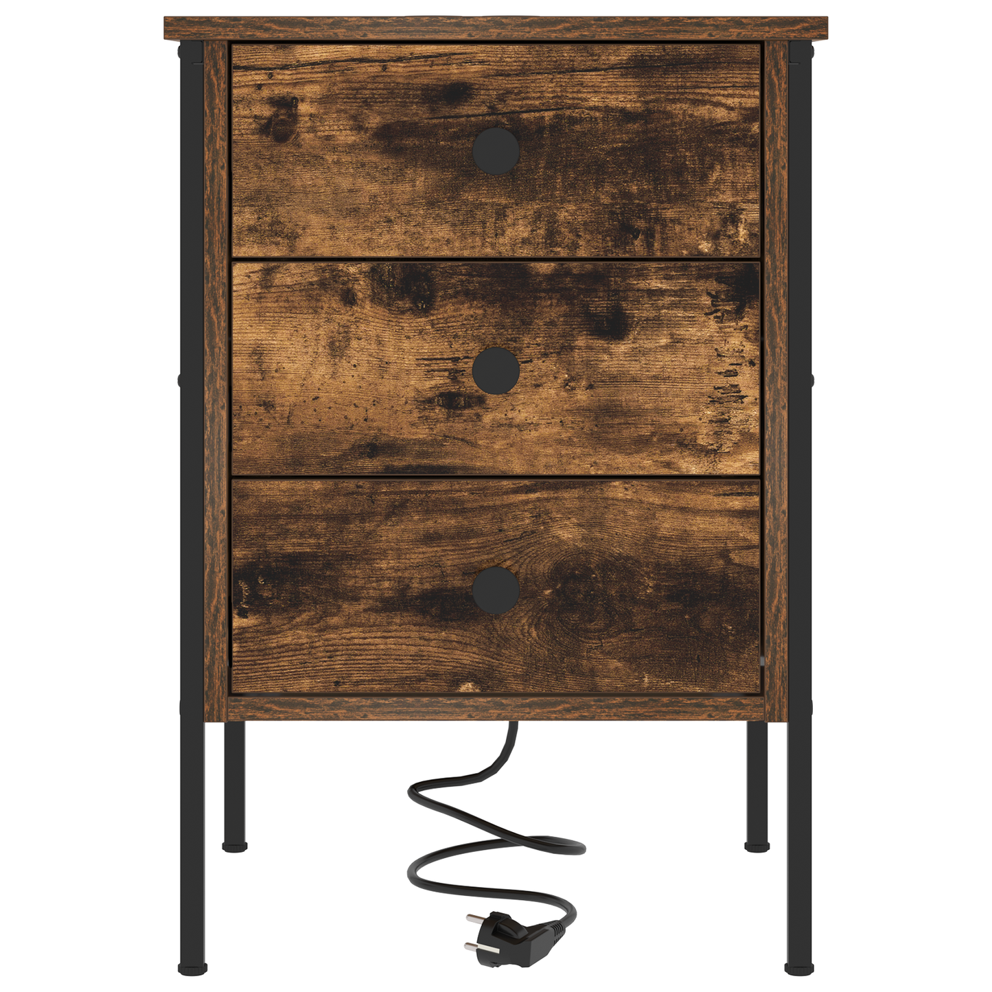Nattbord Sengbord Røkt Eik 42 x 41 x 61 cm