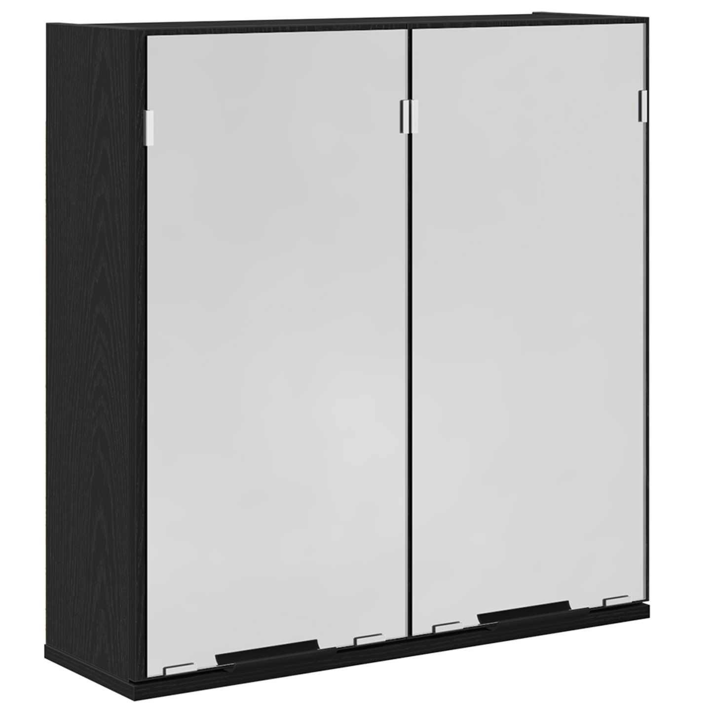 Baderomsspeil Svart Eik, 64x20x66.5 cm,