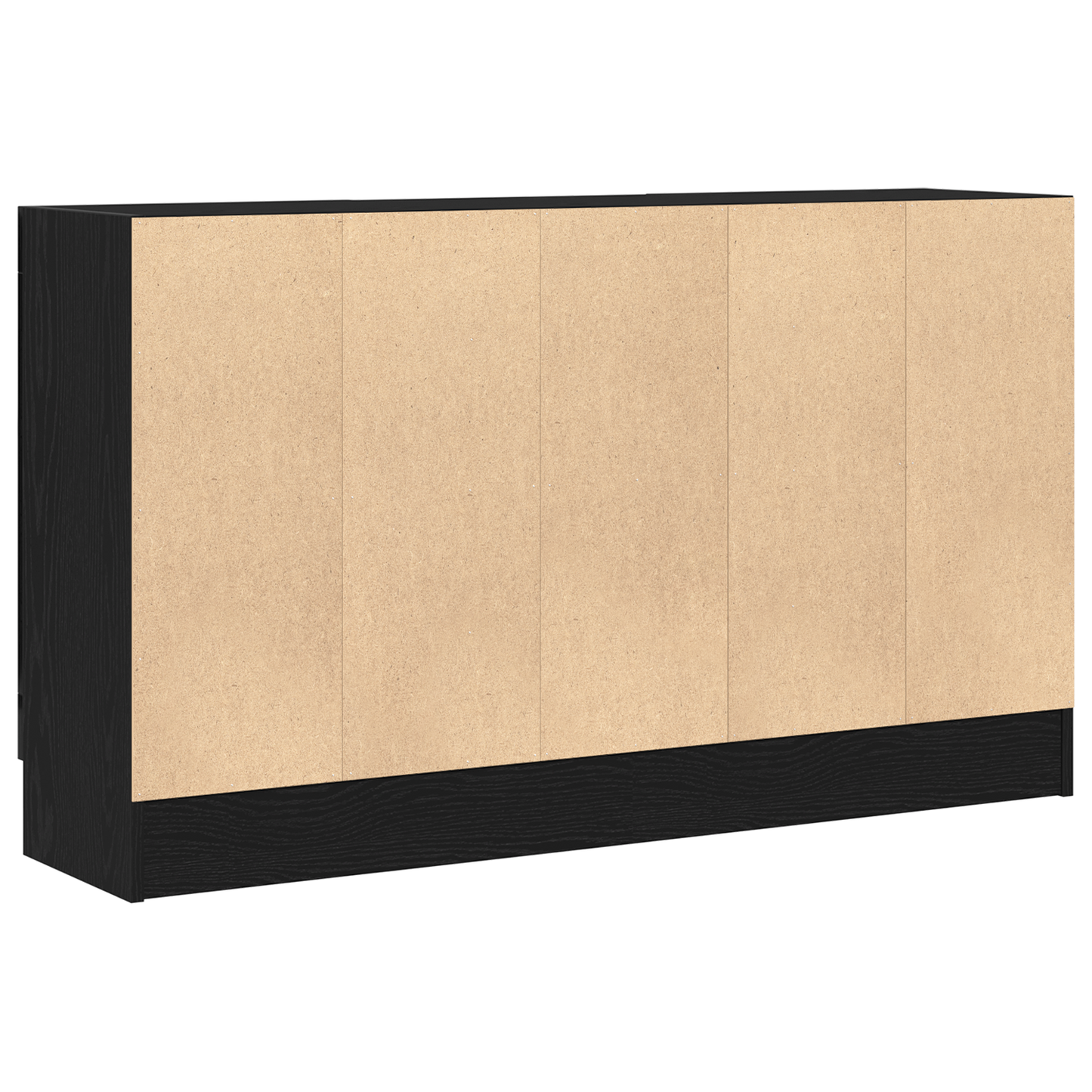 Skjenk Svart Eik 120x30,5x70 cm