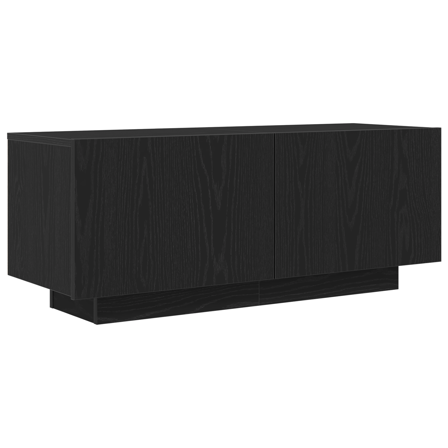 TV-Møbel Svart Eik TV-skap i 100x35x40 cm av