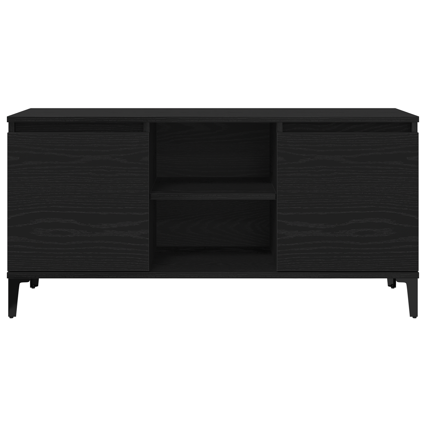 TV-Møbel Svart Eik TV-skap i, 102x35x50 cm,