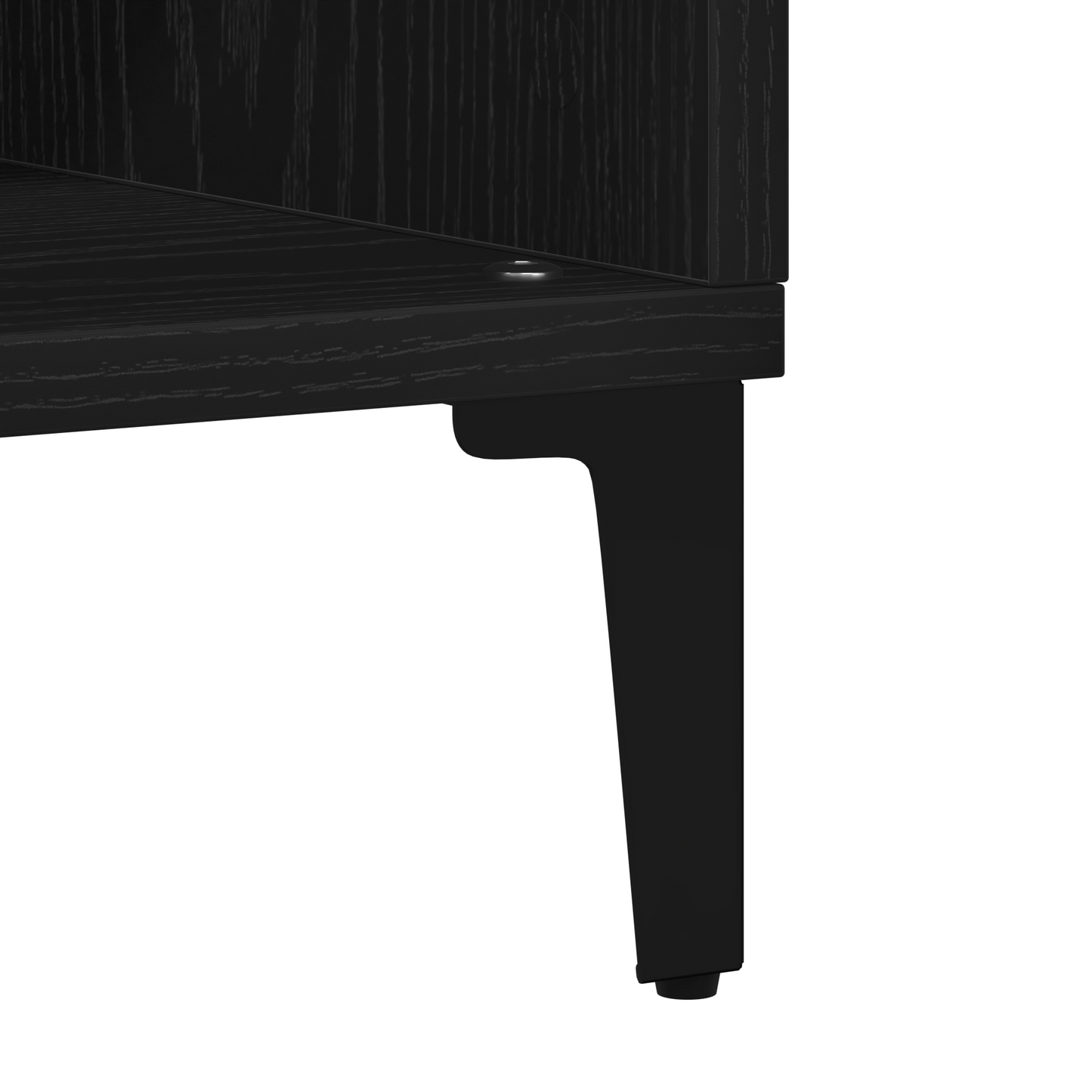 Skap Svart Eik 103,5x35x70 cm