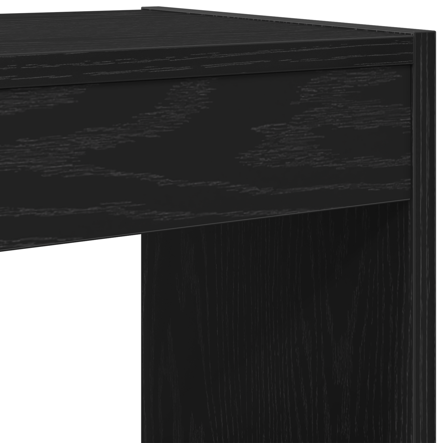 Bokhylle Svart Eik 40x30x198 cm