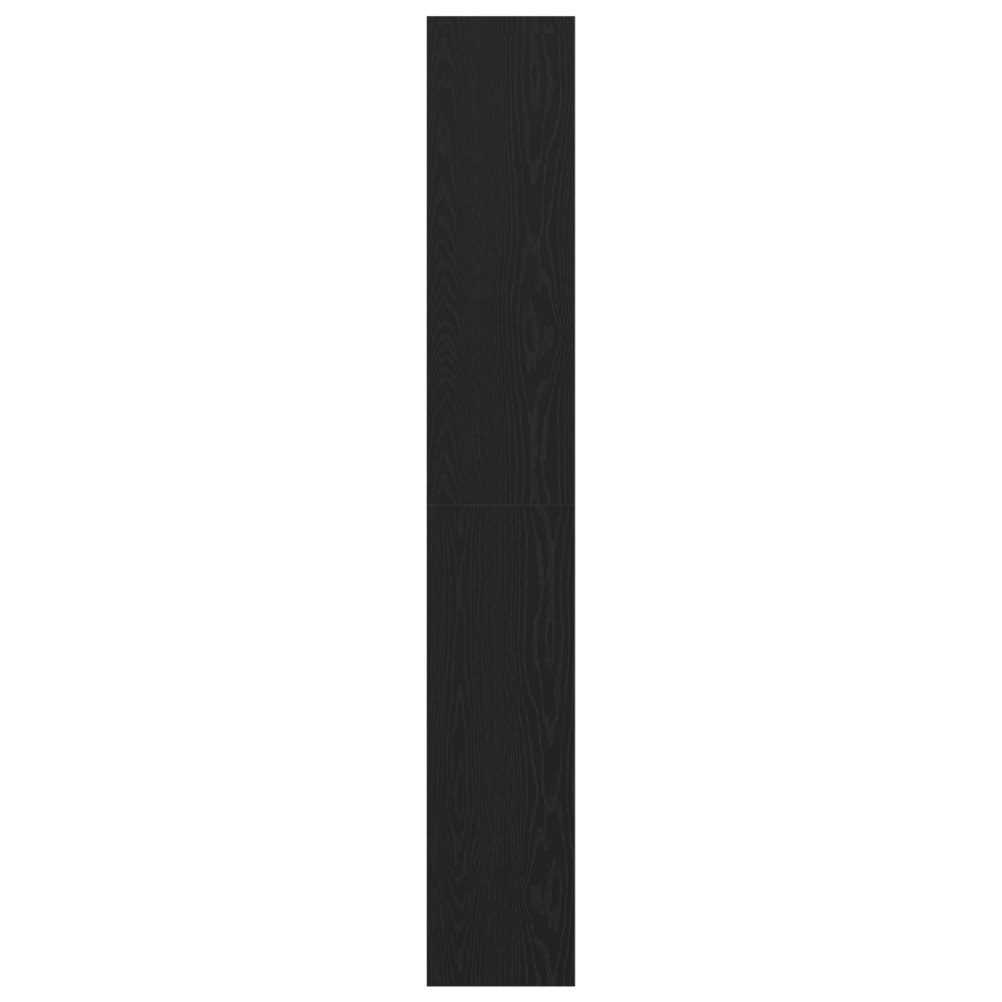Bokhylle Svart Eik 40x30x198 cm