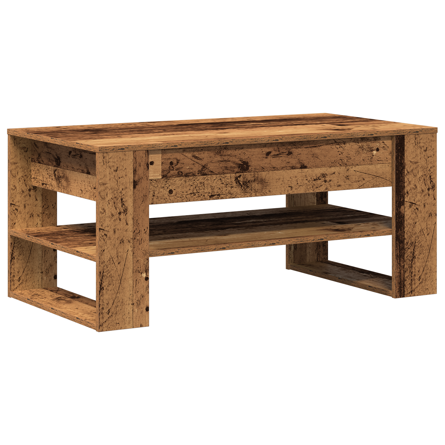 Salongbord Sofabord Gammelt Tre 102x55x45 cm