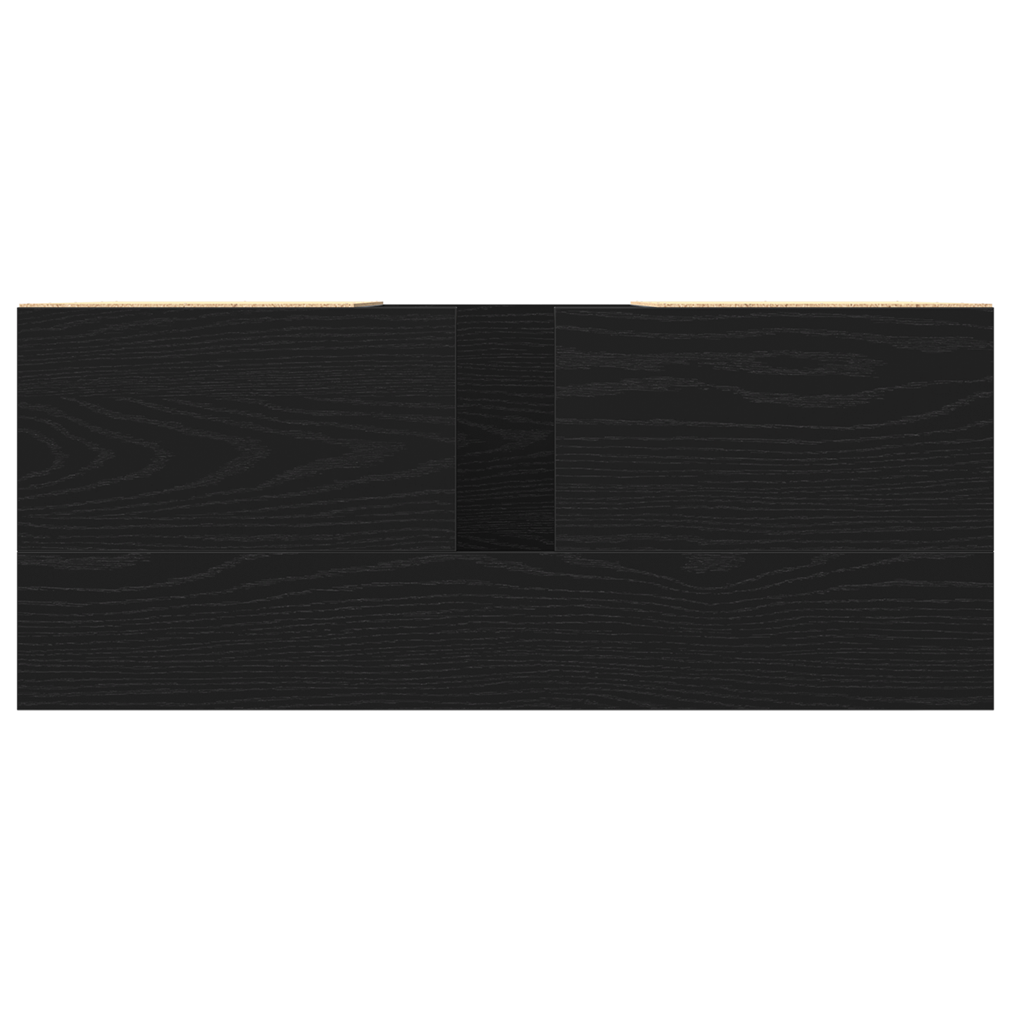 Baderomsskap i Svart Eik 80x33x60 cm Laget av Konstruert Tre